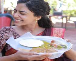 Lekshmi loves to eat South-Indian food and can't say no despite being on a strict diet routine.